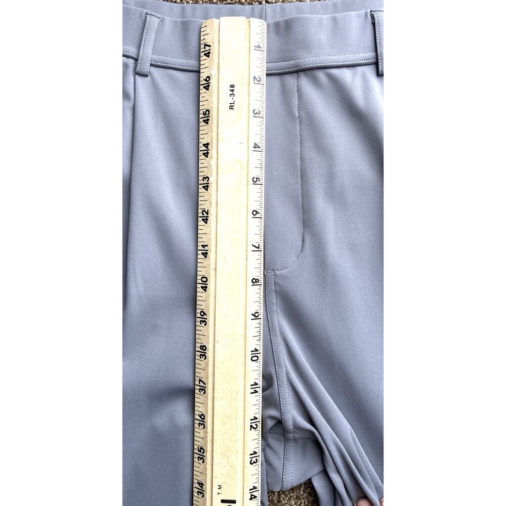 Halara Medium Gray Wide Leg Work Pants Stretch High Rise Pull On Trouser M - Picture 6 of 7